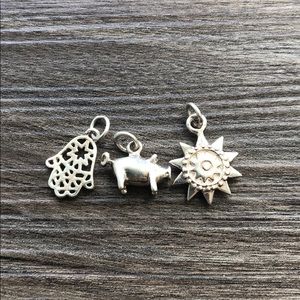 Sterling silver charms